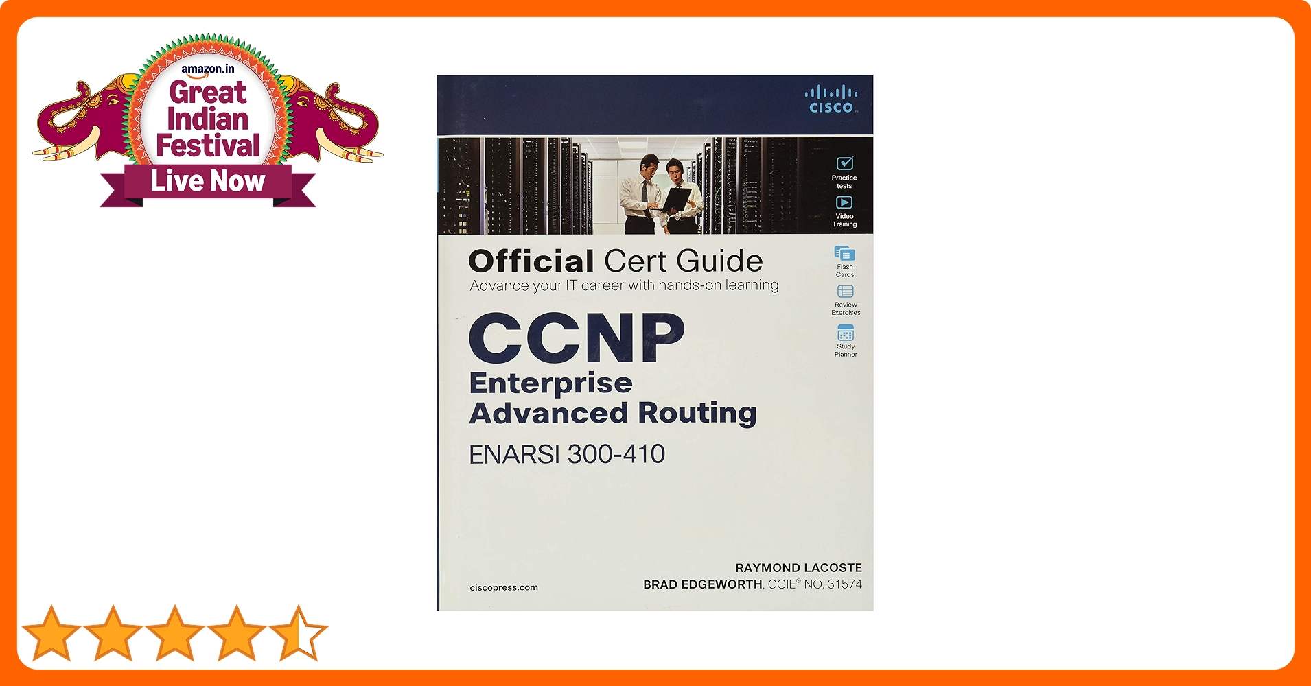 Buy CCNP Enterprise Advanced Routing ENARSI 300-410 Official